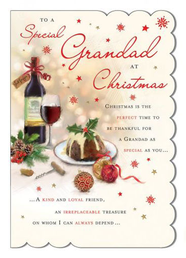 Picture of TO A SPECIAL GRANDAD AT CHRISTMAS CARD